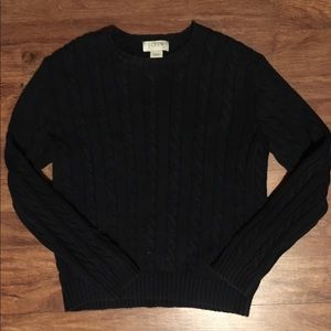 J. Crew 100% Cotton Cable Knit Women's Sweater